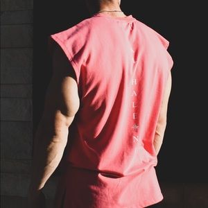 Alphaleonis Coral Drop Shoulder Tank